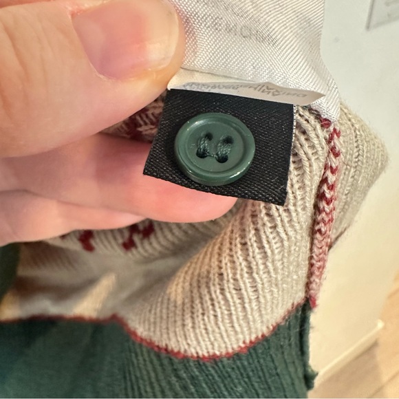 Elf Cotton-Headed Ninny Muggins Ugly Christmas Sweater Cardigan Size XXL - Picture 4 of 5